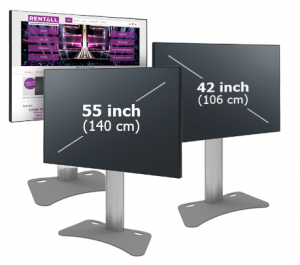 Panasonic 55&quot; (140cm) &amp; 42&quot; (106cm) LED monitors